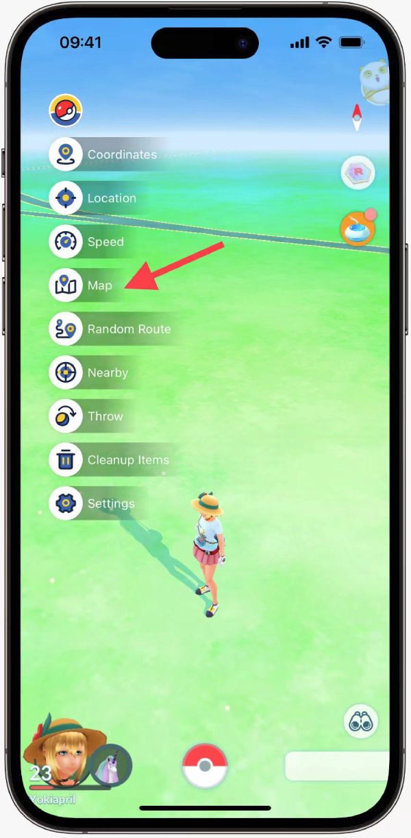 pokemon go map gps spoofing pokemon go map