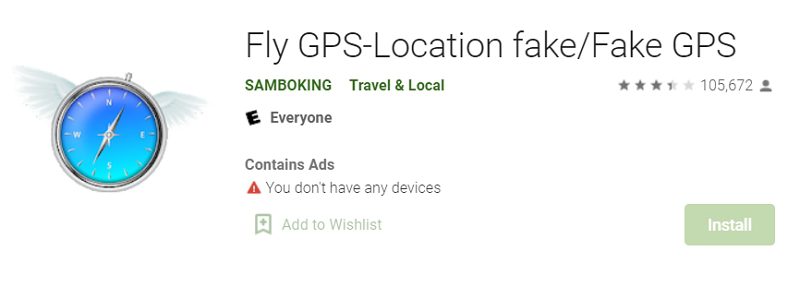 Fly-GPS fly gps pokemon go