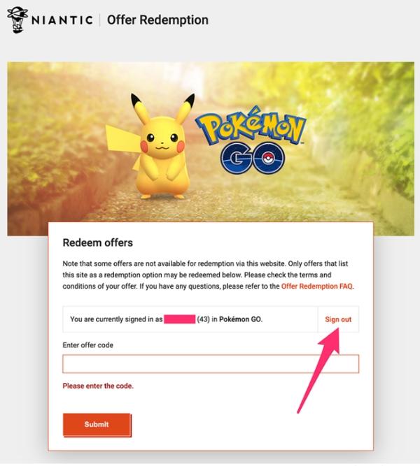 Niantic-Redeem03 niantic redeem game account
